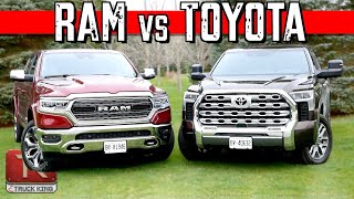 2023 Toyota Tundra 1794 vs Ram 1500 Limited Elite  Which BIG $$$ Truck is Better?