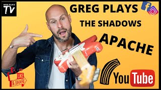 The Shadows - Apache Cover By Greg Plays.