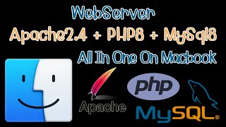 ทำเว็บเซิร์ฟเวอร์ WebServer บน Macbook ด้วย (Apache2.4 + PHP8 + MySql8)