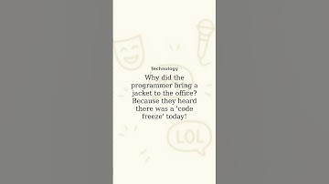 Laugh at this tech joke! Perfect for coders and programmers. 😆