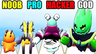 NOOB vs PRO vs HACKER vs GOD Monster Squad Rush