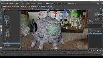 83 Maya Eye - Modeling