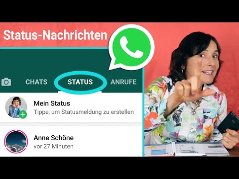 Wie sendet man eine Status-Nachricht auf WhatsApp? Smartphone Training für Senior*innen Teil 49