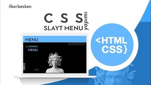 slide menu yapımı | html css