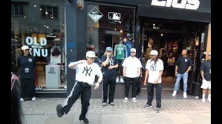 Camden Market 18 May 2024, with music and dance from the Elite Street Team
