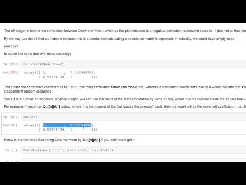 Using IPython Out in the Notebook