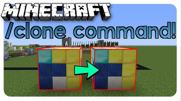 De CLONE command! - Hoe kopieer je dingen in minecraft? - Command block tutorial