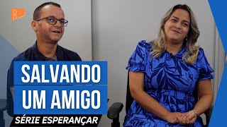 Letícia doa rim para amigo de trabalho e salva vida dele