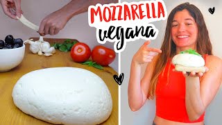 Queso Mozzarella Vegano Sin Aceite