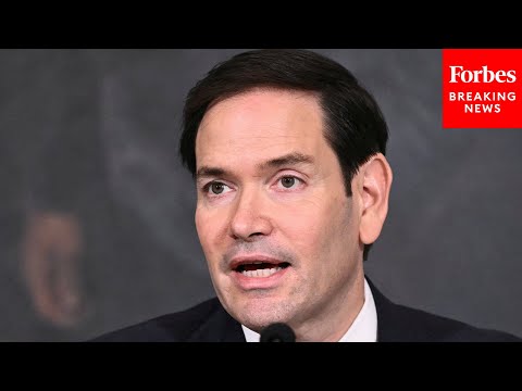 'The Department Of State Is Really The Department Of Peace': Rubio Touts US Role In DRC-Rwana Peace