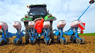 Deutz 6190 Cshift Mit Spezialbereifung & Monosem Ng Plus 4 Bei Maissaat 7250 Ttv Kerner H 450