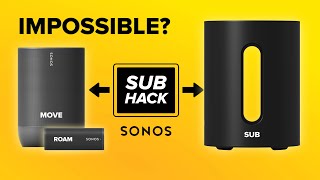 Can you connect a Sonos Sub to a Move or Roam? by Todd Parker 1,125 views 1 month ago 8 minutes, 30 seconds