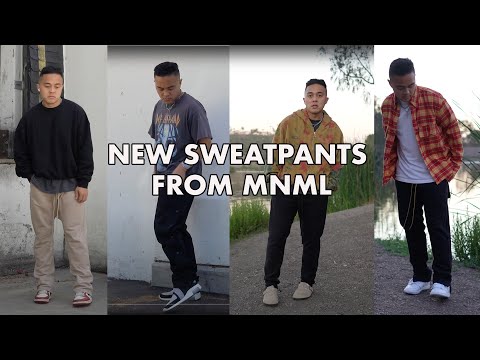 NEW SWEATPANTS FROM MNML - YouTube