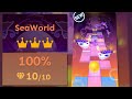 Rolling Sky Bonus 35 SeaWorld 100% Clear All Crowns & Gems