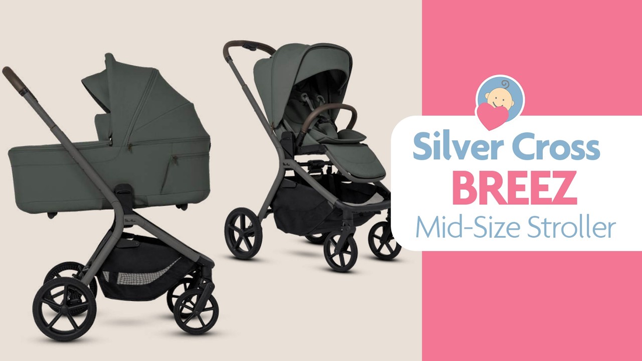 Обзор коляски Silver Cross Breez | Компактная, подходит для новорожденных | MacroBaby