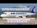Politique dannulation de vol air corsica  remboursement air corsica   rservation air corsica
