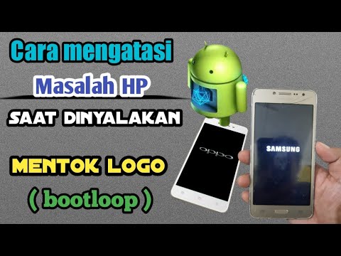 Cara menghidupkan hp, yg mentok di logo/bootloop