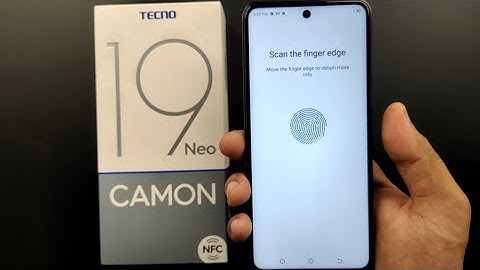 Tecno Camon 19 Neo | How To Set Finger Sensor & Face Unlock | Step By Step