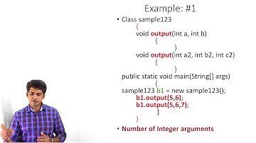 Java Tutorial - Method Overloading in Java #1