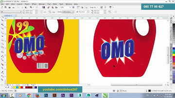 Ứng dụng hiệu ứng Blend vẽ chai sản phẩm  | Khóa học Corel