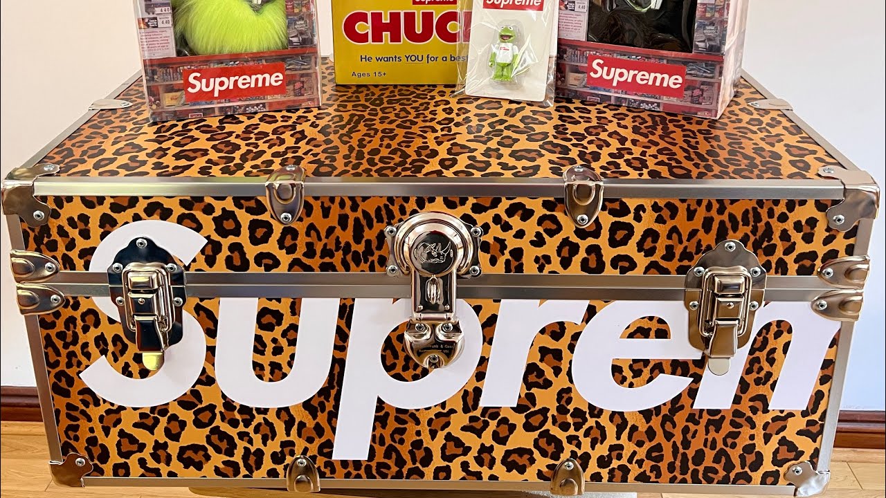 Supreme Rhino Trunk box opening & review watch to end for surprise rare  supreme bonus F & F Camacho 