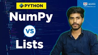 NumPy vs Lists: Speed, Efficiency, and More! #ojdeducation #youtube