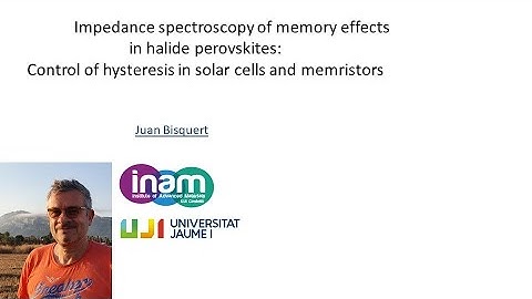Impedance spectroscopy  in halide perovskites: Control of hysteresis in solar cells and memristors