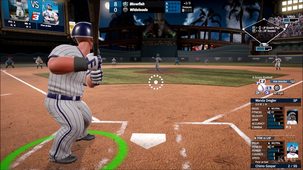 Super Mega Baseball 3 Blowfish Vs Wideloads Gameplay Pc Hd 1080p60fps Youtube