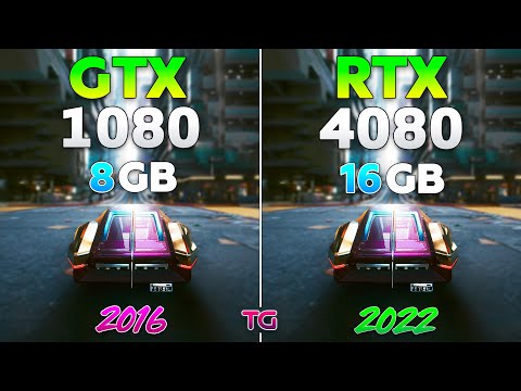 GTX 1080 vs RTX 4080 - 6 Years Difference