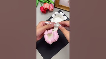 Make a mid-autumn festival lantern with two paper cups# parent-child handwork# one-time learning se