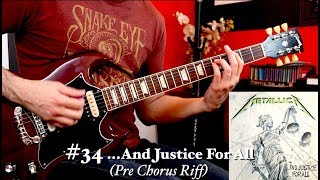 37 AND JUSTICE FOR ALL Riffs Ranked and Performed!