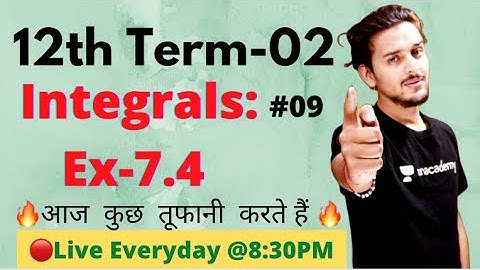 Class-12th|Term-02|Integration-09|Arambh Batch-2.0|Pranav Pandey|Integration of Rational Functions