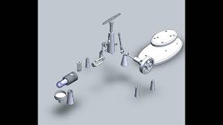 tealight candle driven stirling engine solidwork exploded video View #letsmakeitcad #SolidWorks