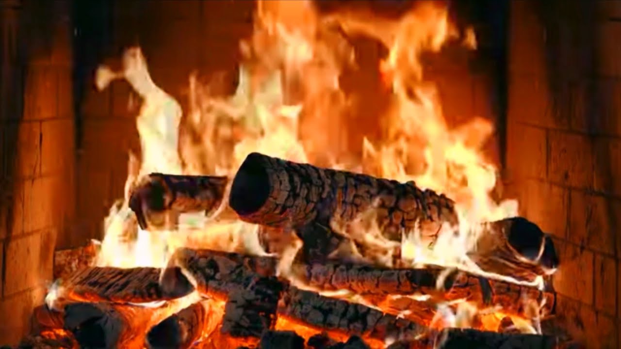 Fireplace Crackling Sounds | Relax, Study, Sleep 