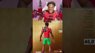 iShowSpeed Reacts To Being In The Fortnite Item Shop..