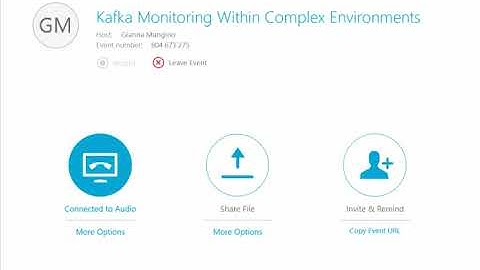 Kafka Monitoring Within Complex Environments