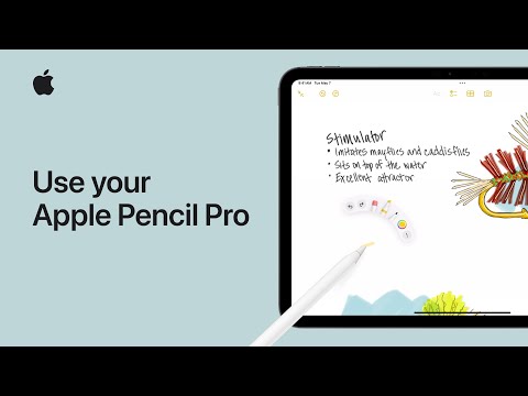 How to use your Apple Pencil Pro 