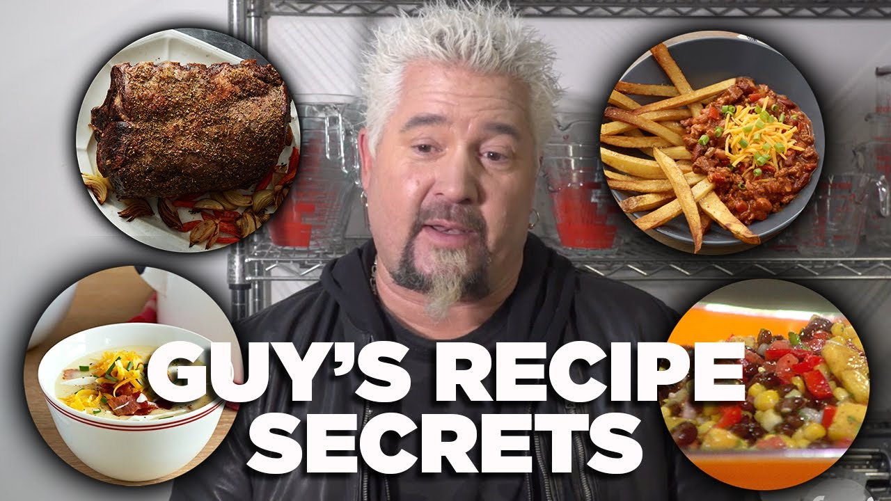 Guy Fieri Shares Secrets for His Top 4 Recipes EVER | Tournament of Champions | Food Network