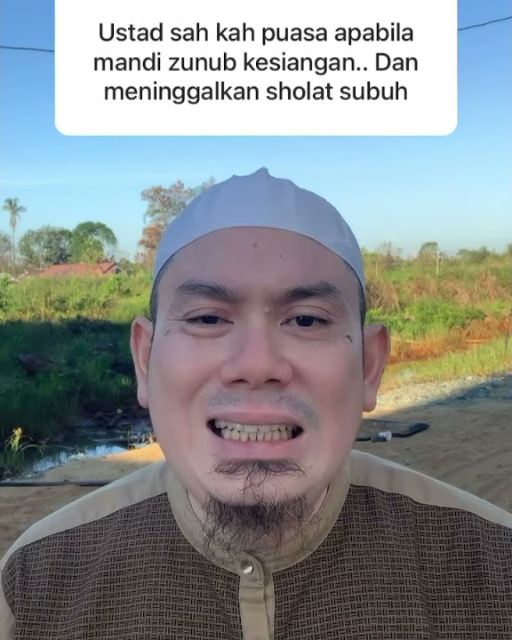Hukum puasa yang mandi junub kesiangan
