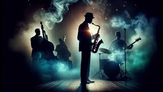 Midnight Saxophone Reflections: Smooth Jazz, Brush Drums, and Mellow Bass for Soulful Contemplation