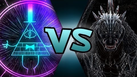 Bill Cipher (Gravity Falls) Vs Godzilla Ultima (Singular Point) - Fantasy Faceoff