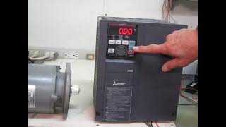 Mitsubishi Electric FR-A820-7.5K-1 INVERTER　動作確認