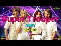 SUPER TROUPER  -  ABBA  ( LYRICS )