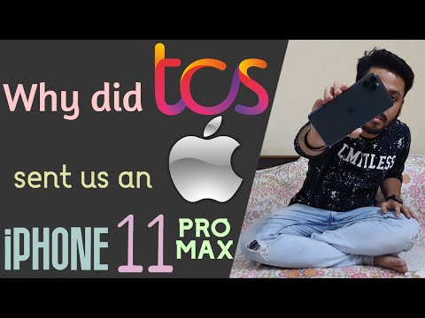 TCS has send an Apple iPhone 11 Pro Max || Unboxing || FAQ