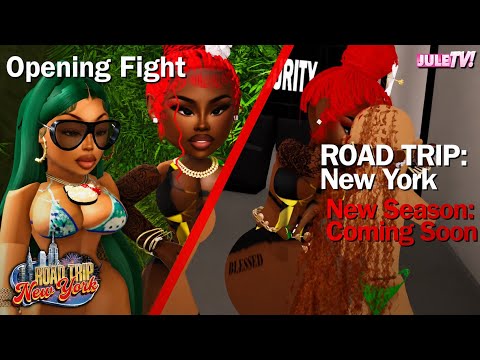 Roblox Road Trip: New York || Official Opening Fight || JuleTV