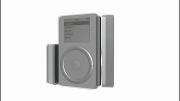 iPod Classic 2nd Generation Sample Video Made In Blender