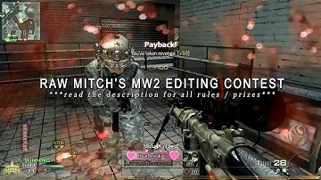 Raw Mitch - Best MW2 Clips For Editors