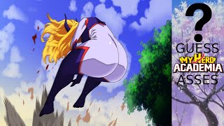 Guess MHA Characters from their asses(My Hero Academia) l 20 Asses l Anime quiz