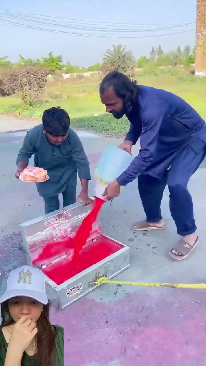 KERJAIN OM AMBIL KUE ULANG TAHUN GANTI AIR MERAH ⁉️