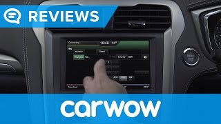 Ford Mondeo Vignale 2016 Saloon Ford Sync infotainment and interior review | Mat Watson Reviews